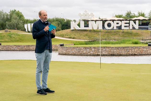 2025-06-08 KLM OPEN 2025 AMSTERDAM, THE NETHERLANDS - JUNE 8: Toernooi directeur Daan Slooter during Round 4 of the KLM Open 2025, DP World Tour at The International on June 8, 2025 in Amsterdam, The Netherlands. Amsterdam The International The Netherlands Content not available for redistribution in The Netherlands directly or indirectly through any third parties. Copyright: xHenkxSeppenx
