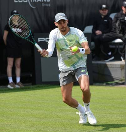 09.06.2025, Boss Open 2025, ATP, Tennis Herren Tour , Weissenhof Stuttgart, Tennis, im Bild: Benjamin Bonzi (FRA)