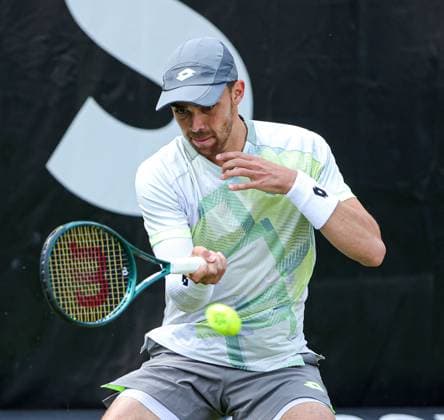09.06.2025, Boss Open 2025, ATP, Tennis Herren Tour , Weissenhof Stuttgart, Tennis, im Bild: Benjamin Bonzi (FRA)