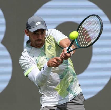 09.06.2025, Boss Open 2025, ATP, Tennis Herren Tour , Weissenhof Stuttgart, Tennis, im Bild: Benjamin Bonzi (FRA)