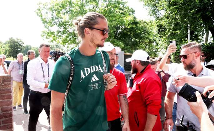 BAU Stuttgart Tennis , BOSS Open , Ankunft Alexander Zverev