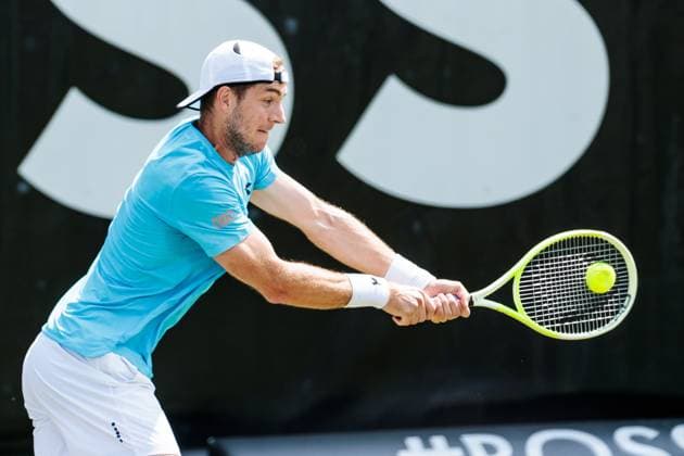 BOSS OPEN ATP250; 09.06.2025 Jan-Lennard Struff (GER) im Match gegen Matteo Arnaldi (ITA) BOSS OPEN ATP250; Stuttgart, Tennisclub Weissenhof am 09.06.2025 Copyright: xBEAUTIFULxSPORTS Wunderlx