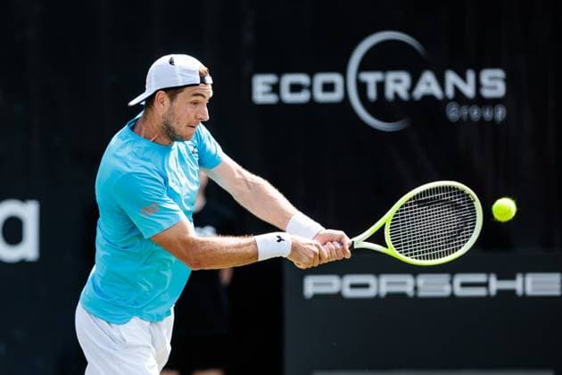 BOSS OPEN ATP250; 09.06.2025 Jan-Lennard Struff (GER) im Match gegen Matteo Arnaldi (ITA) BOSS OPEN ATP250; Stuttgart, Tennisclub Weissenhof am 09.06.2025 Copyright: xBEAUTIFULxSPORTS Wunderlx
