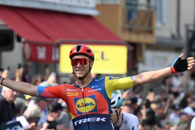09-06-2025 Criterium Du Dauphine Libere; Tappa 02 Premilhat - Issoire; 2025, Lidl - Trek; Milan, Jonathan; Issoire; 