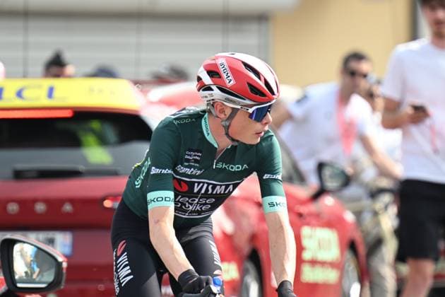 09-06-2025 Criterium Du Dauphine Libere; Tappa 02 Premilhat - Issoire; 2025, Visma - Lease A Bike; Vingegaard, Jonas; Issoire; 