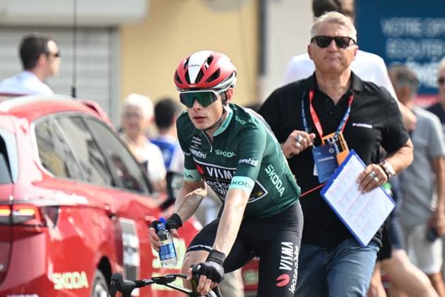 09-06-2025 Criterium Du Dauphine Libere; Tappa 02 Premilhat - Issoire; 2025, Visma - Lease A Bike; Vingegaard, Jonas; Issoire; 