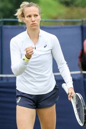 Ilkley Tennis Club, England, June 9th 2025: Viktorija Golubic during the WTA, Tennis Damen 125 Lexus Ilkley Open match with Lucrezia Stefanini at Ilkley Tennis Club in Ilkley, England on June 9th 2025. (Sean Chandler SPP) Copyright: xSeanxChandlerx xSPPx spp-en-SeChSp-WTA 125 Lexus Ilkley Open - Lucrezia Stefanini v Viktorija Golubic - Ilkley Tennis Club-92F5A4655
