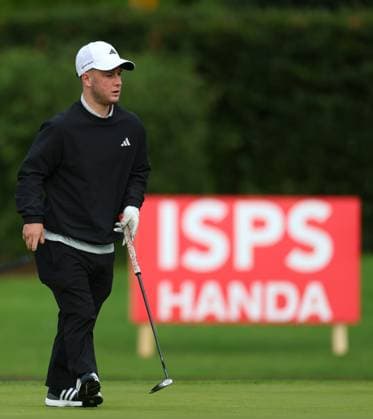 REPRO FREE *PRESS RELEASE NO REPRODUCTION FEE* EDITORIAL USE ONLY Golf Ireland ISPS Handa Irish G4D Open, Roganstown, Dublin 10 6 2025 Brendan Lawlor on the puttiing green Brendan Lawlor on the puttiing green 10 6 2025  Copyright: x INPHO JamesxCrombiex JCR16734