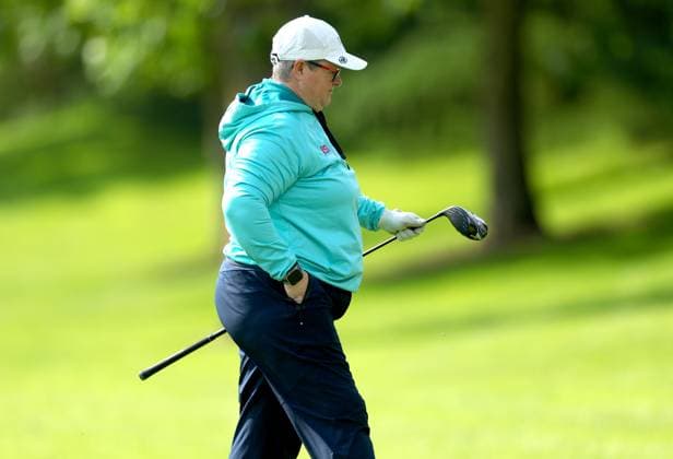 REPRO FREE *PRESS RELEASE NO REPRODUCTION FEE* EDITORIAL USE ONLY Golf Ireland ISPS Handa Irish G4D Open, Roganstown, Dublin 10 6 2025 Fiona Gray on the 1st hole Fiona Gray on the 1st hole 10 6 2025  Copyright: x INPHO JamesxCrombiex JCR17211