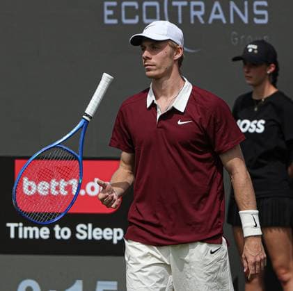 10.06.2025,Boss Open 2025, TC Weissenhof Stuttgart, ATP, Tennis Herren Tour 250 Tennis, im Bild: Denis Shapovalov (CAN)