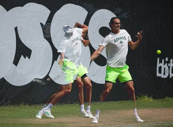 10.06.2025,Boss Open 2025, TC Weissenhof Stuttgart, ATP, Tennis Herren Tour 250 Tennis, im Bild: Alexander Zverev (GER)