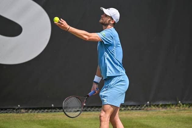 Yannick Hanfmann (GER) 10.06.2025 Tennis BOSS OPEN ATP, Tennis Herren 250, TC Weissenhof, Stuttgart, BW Germany