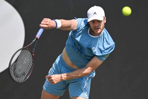 Yannick Hanfmann (GER) 10.06.2025 Tennis BOSS OPEN ATP, Tennis Herren 250, TC Weissenhof, Stuttgart, BW Germany