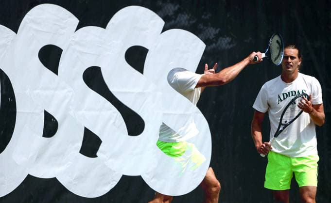 10.06.2025,Boss Open 2025, TC Weissenhof Stuttgart, ATP, Tennis Herren Tour 250 Tennis, im Bild: Alexander Zverev (GER)