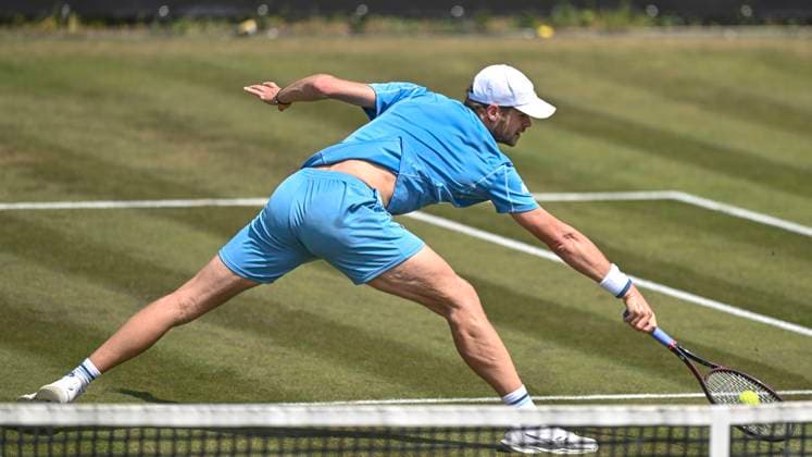 Yannick Hanfmann (GER) 10.06.2025 Tennis BOSS OPEN ATP, Tennis Herren 250, TC Weissenhof, Stuttgart, BW Germany