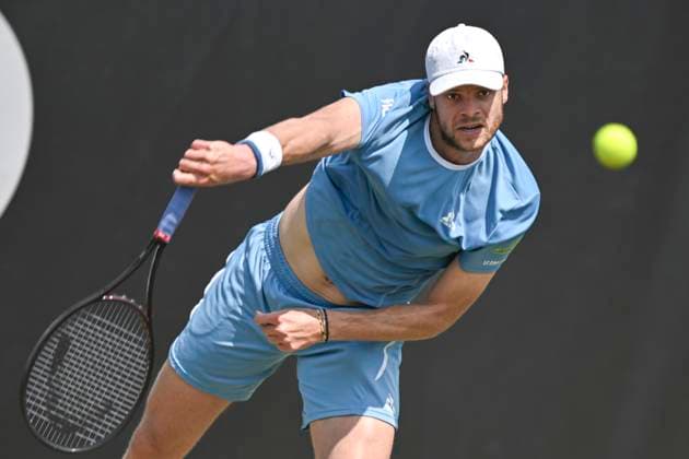 Yannick Hanfmann (GER) 10.06.2025 Tennis BOSS OPEN ATP, Tennis Herren 250, TC Weissenhof, Stuttgart, BW Germany