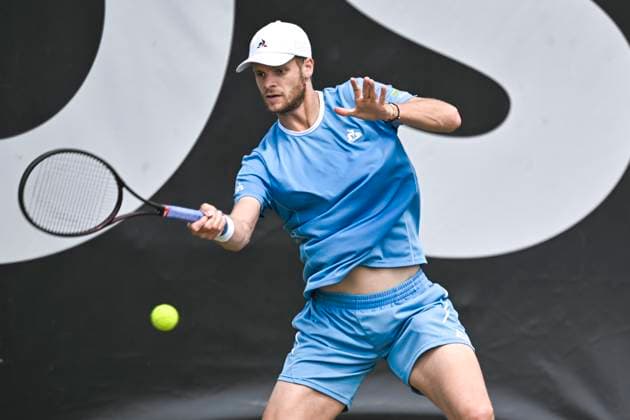 Yannick Hanfmann (GER) 10.06.2025 Tennis BOSS OPEN ATP, Tennis Herren 250, TC Weissenhof, Stuttgart,