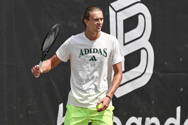 Alexander Zverev GER beim Training 10.06.2025 Tennis BOSS OPEN ATP, Tennis Herren 250, TC Weissenhof, Stuttgart,