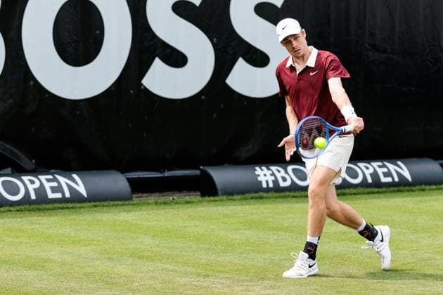 BOSS OPEN ATP250; 10.06.2025 Denis Shapovalov (CAN) im Match gegen Arthur Rinderknech (FRA) BOSS OPEN ATP250; Stuttgart, Tennisclub Weissenhof am 10.06.2025 Copyright: xBEAUTIFULxSPORTS Wunderlx