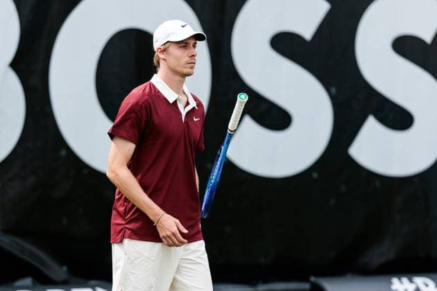 BOSS OPEN ATP250; 10.06.2025 Denis Shapovalov (CAN) im Match gegen Arthur Rinderknech (FRA) BOSS OPEN ATP250; Stuttgart, Tennisclub Weissenhof am 10.06.2025 Copyright: xBEAUTIFULxSPORTS Wunderlx