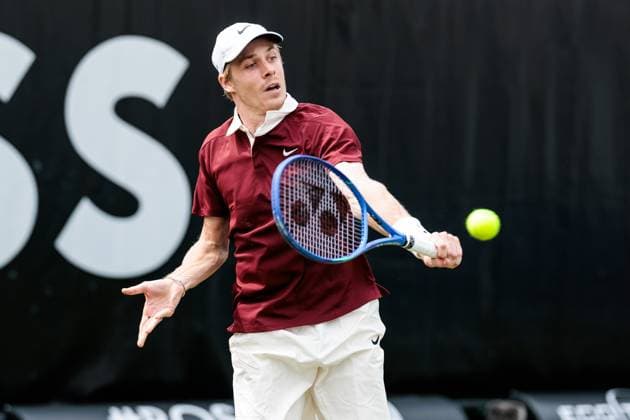 BOSS OPEN ATP250; 10.06.2025 Denis Shapovalov (CAN) im Match gegen Arthur Rinderknech (FRA) BOSS OPEN ATP250; Stuttgart, Tennisclub Weissenhof am 10.06.2025 Copyright: xBEAUTIFULxSPORTS Wunderlx