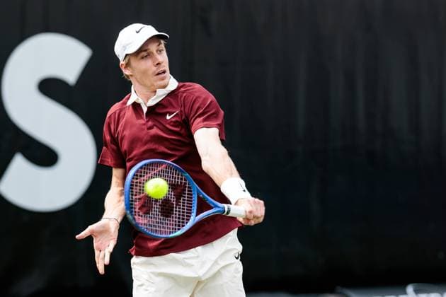 BOSS OPEN ATP250; 10.06.2025 Denis Shapovalov (CAN) im Match gegen Arthur Rinderknech (FRA) BOSS OPEN ATP250; Stuttgart, Tennisclub Weissenhof am 10.06.2025 Copyright: xBEAUTIFULxSPORTS Wunderlx