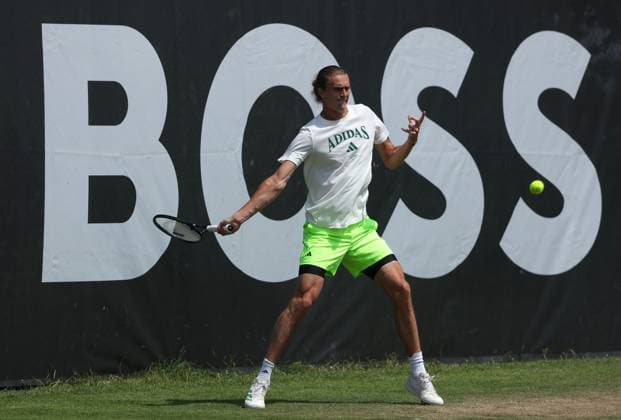 10.06.2025,Boss Open 2025, TC Weissenhof Stuttgart, ATP, Tennis Herren Tour 250 Tennis, im Bild: Alexander Zverev (GER)