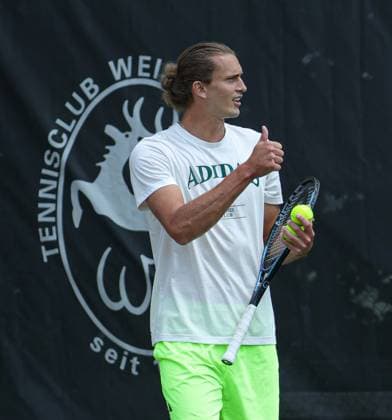 10.06.2025,Boss Open 2025, TC Weissenhof Stuttgart, ATP, Tennis Herren Tour 250 Tennis, im Bild: Alexander Zverev (GER)