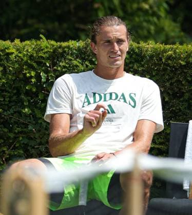 10.06.2025,Boss Open 2025, TC Weissenhof Stuttgart, ATP, Tennis Herren Tour 250 Tennis, im Bild: Alexander Zverev (GER)