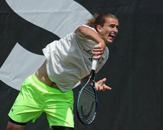 10.06.2025,Boss Open 2025, TC Weissenhof Stuttgart, ATP, Tennis Herren Tour 250 Tennis, im Bild: Alexander Zverev (GER)