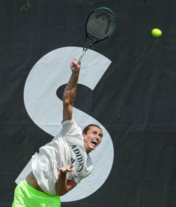 10.06.2025,Boss Open 2025, TC Weissenhof Stuttgart, ATP, Tennis Herren Tour 250 Tennis, im Bild: Alexander Zverev (GER)