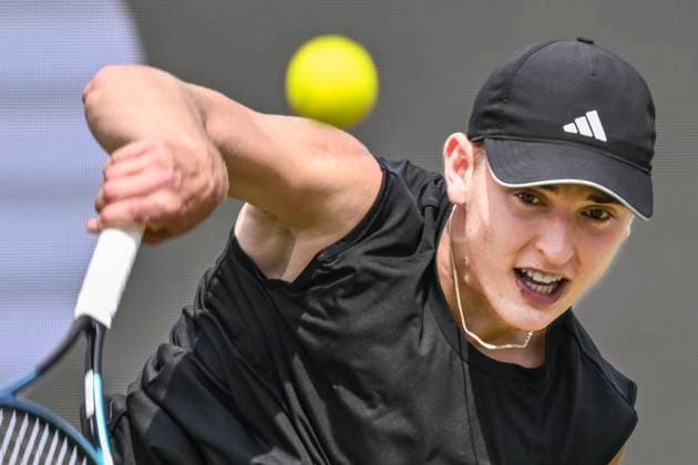 Justin Engel GER 10.06.2025 Tennis BOSS OPEN ATP, Tennis Herren 250, TC Weissenhof, Stuttgart,