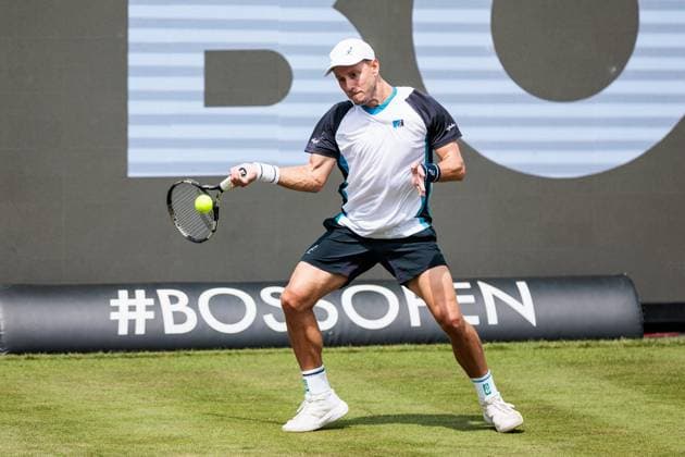 BOSS OPEN ATP250; 10.06.2025 James Duckworth (AUS) im Match gegen Justin Engel (GER) BOSS OPEN ATP250; Stuttgart, Tennisclub Weissenhof am 10.06.2025 Copyright: xBEAUTIFULxSPORTS Wunderlx