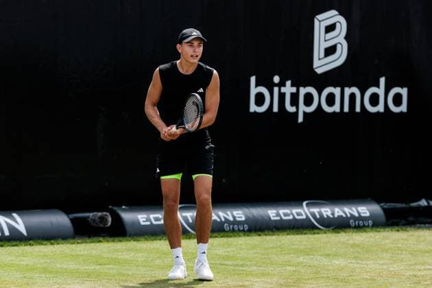BOSS OPEN ATP250; 10.06.2025 Justin Engel (GER) im Match gegen James Duckworth (AUS) BOSS OPEN ATP250; Stuttgart, Tennisclub Weissenhof am 10.06.2025 Copyright: xBEAUTIFULxSPORTS Wunderlx