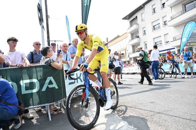 10-06-2025 Criterium Du Dauphine Libere; Tappa 03 Brioude - Charantonnay; 2025, Lidl - Trek; Milan, Jonathan; Brioude; 