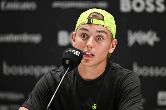 Justin Engel GER im Interview 10.06.2025 Tennis BOSS OPEN ATP, Tennis Herren 250, TC Weissenhof, Stuttgart,