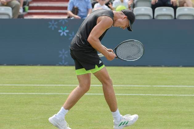Justin Engel GER ballt die Faust 10.06.2025 Tennis BOSS OPEN ATP, Tennis Herren 250, TC Weissenhof, Stuttgart,