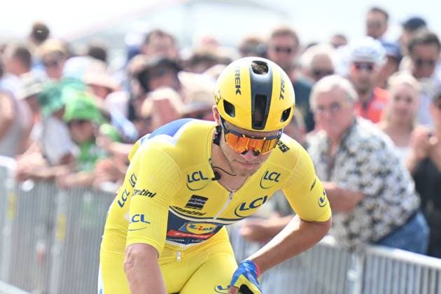 10-06-2025 Criterium Du Dauphine Libere; Tappa 03 Brioude - Charantonnay; 2025, Lidl - Trek; Milan, Jonathan; Charantonnay; 