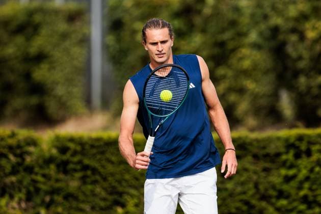 BOSS OPEN ATP250; 10.06.2025 Alexander Zverev (GER) trainiert, im Training BOSS OPEN ATP250; Stuttgart, Tennisclub Weissenhof am 10.06.2025 Copyright: xBEAUTIFULxSPORTS Wunderlx