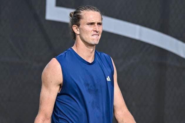 Alexander Zverev beim Training 10.06.2025 Tennis BOSS OPEN ATP, Tennis Herren 250, TC Weissenhof, Stuttgart,