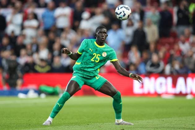England v Senegal 10 June 2025, Nottingham - International Football Friendly - England v Senegal - El Hadji Malick Diouf of Senegal - Photo: Charlotte Wilson Offside. Nottingham UK Copyright: xCharlottexWilsonx xOffsidexOffside