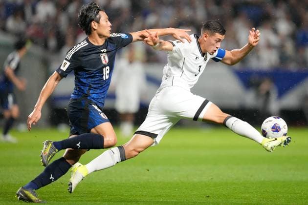 Sport Themen der Woche KW24 Sport Bilder des Tages Jay Noah Idzes (INA), JUNE 10, 2025 - Football Soccer : FIFA World Cup, WM, Weltmeisterschaft, Fussball 26 Asian Qualifiers Match between Japan 6-0 Indonesia at Panasonic Stadium Suita in Suita, Japan. Noxthirdxpartyxsales  (294477695)