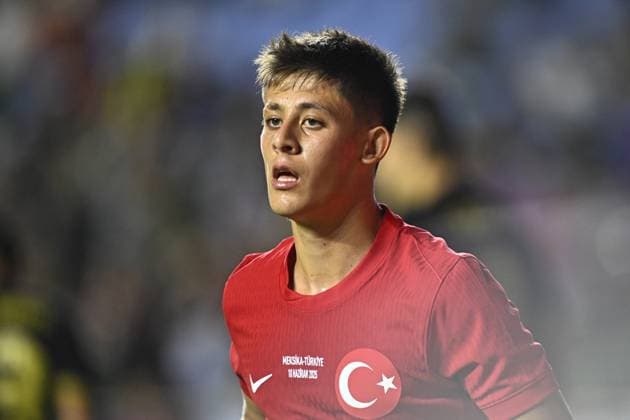 Turkiye v Mexico - Friendlies NORTH CAROLINA, UNITED STATES - JUNE 10: Arda Guler of Turkiye in action during the friendly match between Turkiye and Mexico at Kenan Memorial Stadium at Chapel Hill, North Carolina, United States on June 10, 2025. Celal Gunes Anadolu North Carolina United States. Editorial use only. Please get in touch for any other usage.  Copyright: x2025xAnadoluxCelalxGunesx