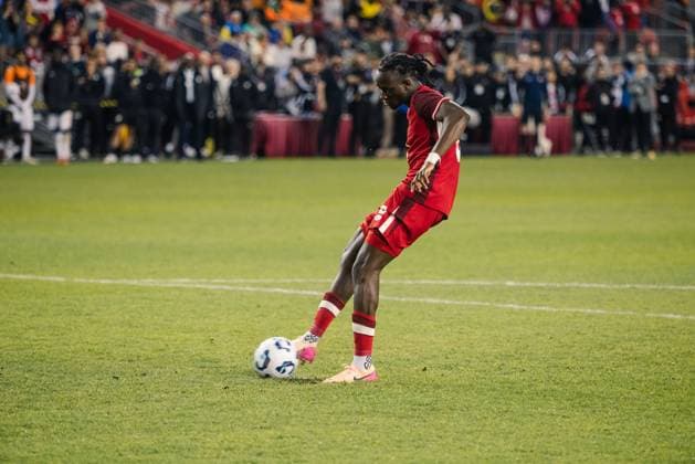 Toronto, Ontario, Canada, Jun 10th 2025 Penalty shoot out during the Canadian Shield International Friendly, Länderspiel, Nationalmannschaft game between Canada and Ivory Coast at BMO Field in Toronto, Canada (EDITORIAL USAGE ONLY). (Curtis Wong SPP) Copyright: xCurtisxWongx xSPPx spp-en-CuWoSp-2025-06-10 Canada v Ivory Coast-78