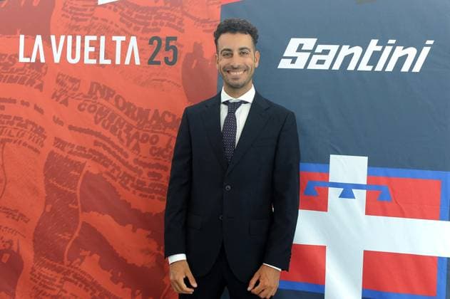 Foto IPP Massimo Rana Torino 11-06-2025 Ciclismo Conferenza stampa di presentazione della La Vuelta con le tappe piemontesi nella foto fabio Aru Italy Photo Press - World Copyright italy ITALY  Copyright: xR4924_italyphotopressx