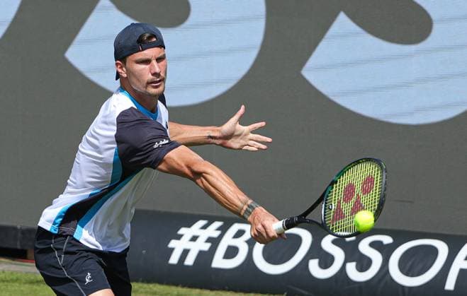 11.06.2025,Boss Open 2025, TC Weissenhof Stuttgart, ATP, Tennis Herren Tour 250 Tennis, im Bild: Marton Fucsovics (HUN)