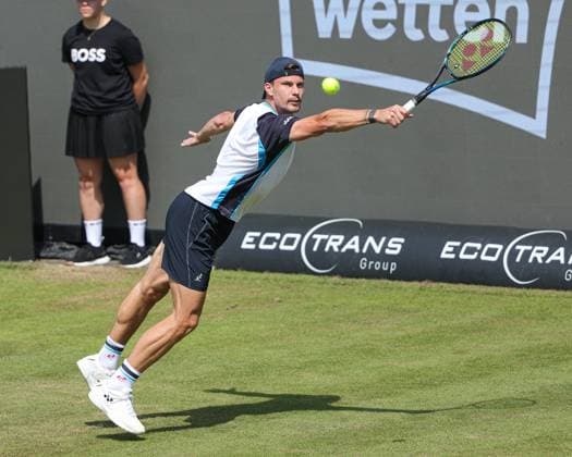 11.06.2025,Boss Open 2025, TC Weissenhof Stuttgart, ATP, Tennis Herren Tour 250 Tennis, im Bild: Marton Fucsovics (HUN)