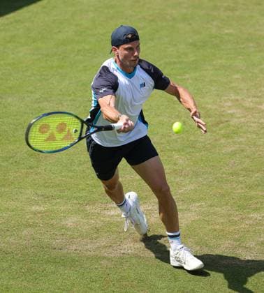 11.06.2025,Boss Open 2025, TC Weissenhof Stuttgart, ATP, Tennis Herren Tour 250 Tennis, im Bild: Marton Fucsovics (HUN)