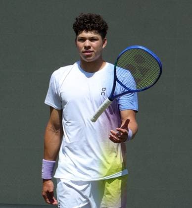 11.06.2025,Boss Open 2025, TC Weissenhof Stuttgart, ATP, Tennis Herren Tour 250 Tennis, im Bild: Ben Shelton (USA)