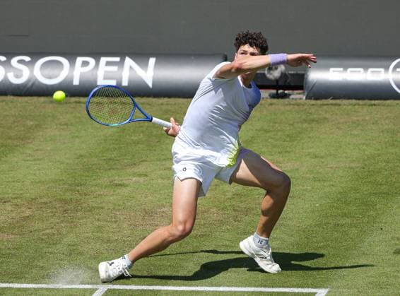 11.06.2025,Boss Open 2025, TC Weissenhof Stuttgart, ATP, Tennis Herren Tour 250 Tennis, im Bild: Ben Shelton (USA)